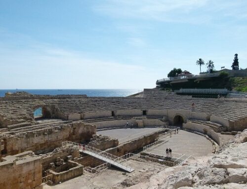Route romaine à Tarragone